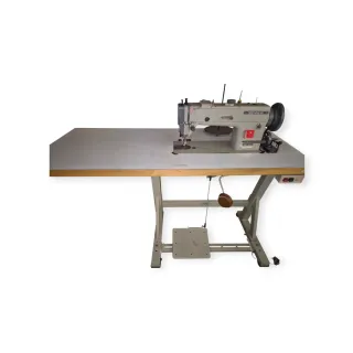 Máquina de coser doble arrastre
