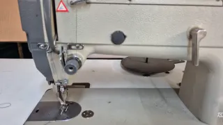 Máquina de coser doble arrastre