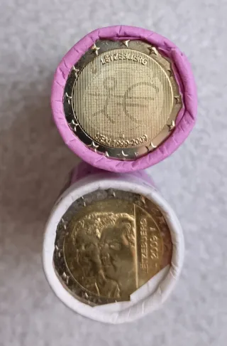 2 Euros Luxemburgo Varios Años