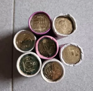 2 Euros Luxemburgo Varios Años