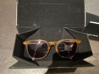 Gafas de sol Montblanc Miel/azul