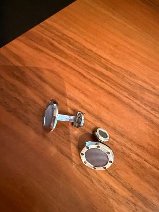 Gemelos Audemars Piguet oro blanco 18 kl. sin caja