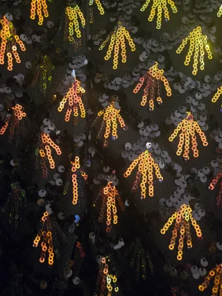 Vestido de fiesta con lentejuelas