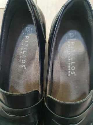 Zapatos Pitillos Tacon Talla 36 Negros
