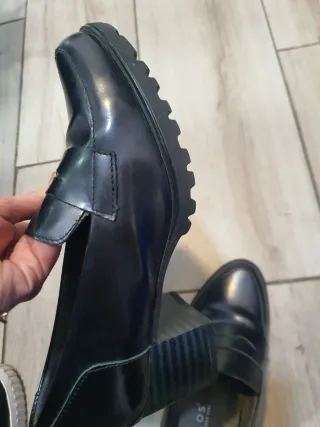 Zapatos Pitillos Tacon Talla 36 Negros