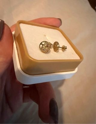 Pendientes Oro 9k Árbol de la Vida