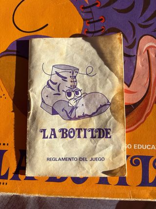 Juego de mesa LA BOTILDE (Un, Dos, Tres)reglamento