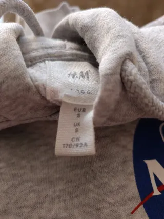 Sudadera NASA Gris