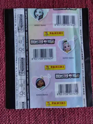 Monster High, 39 sobres de cromos.Panini.Nuevos.
