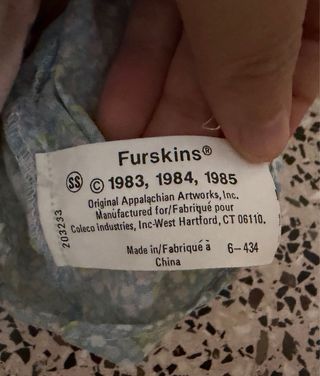 URGE: Oso de la marca Furskings.