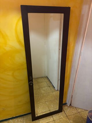 Espejo Antiguo Madera Maciza Vintage