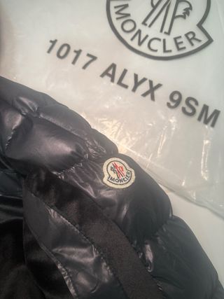 Chaqueta Moncler x Batman Negra