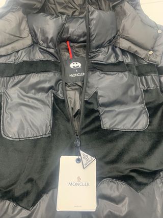 Chaqueta Moncler x Batman Negra