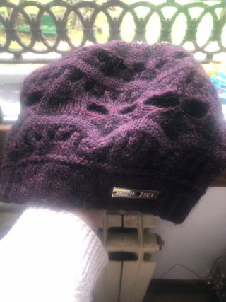 Gorrito Twin Set Morado