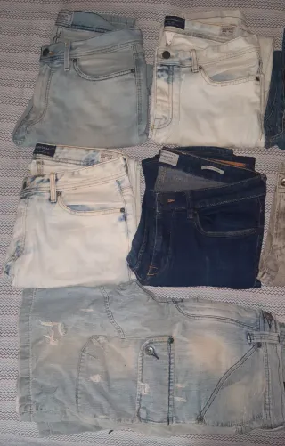 Lote Pantalones Vaqueros Hombre