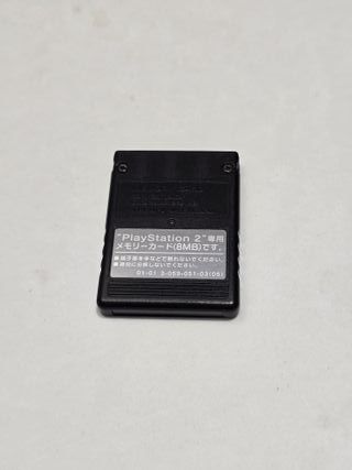 Carta di memoria PS2 8MB nera Sony - memoria per PlayStation 2