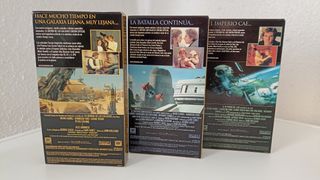 Trilogía Star Wars VHS Edición Especial