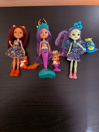Muñecas Enchantimals con Accesorios