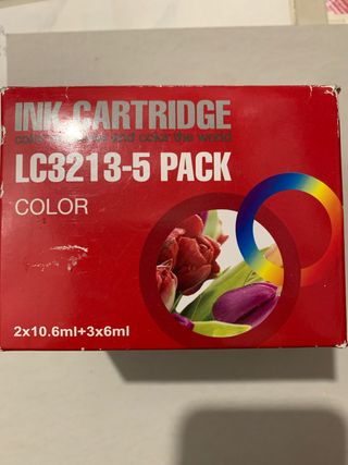 Tinta Brother LC3213 - Pack 5 Colores