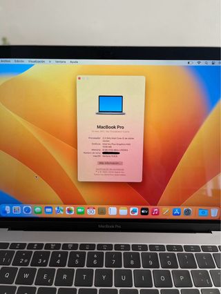 MacBook Pro 2017 13 pulgadas color gris espacial