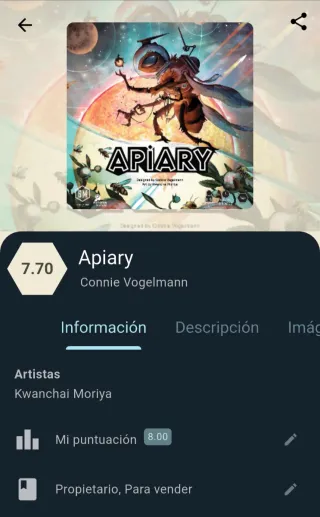 Apiario Juego de Mesa