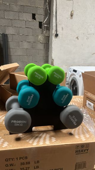 Set Mancuernas Proiron 2kg, 3kg, 5kg