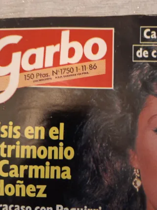 Revista garbo 1986