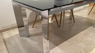 Mesa Comedor Negra Extensible