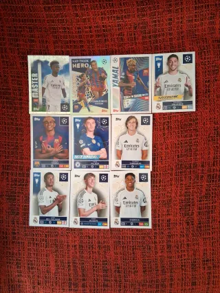 10 CROMOS, UEFA CHAMPIONS LEAGUE 25 26