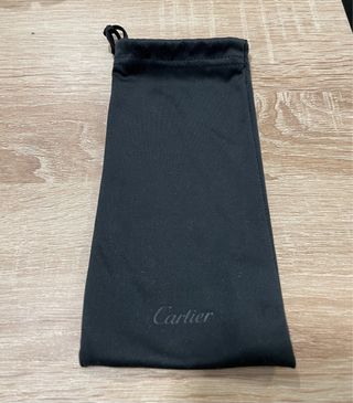 Funda blanda gafas Cartier negra