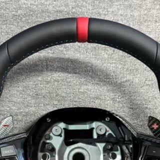 Volante BMW Cuero Negro y Carbono serie F