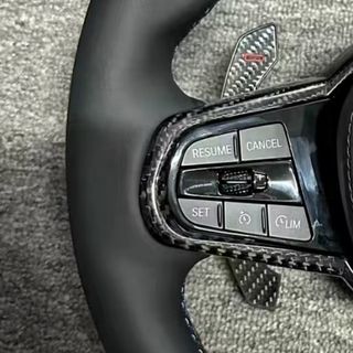 Volante BMW Cuero Negro y Carbono serie F