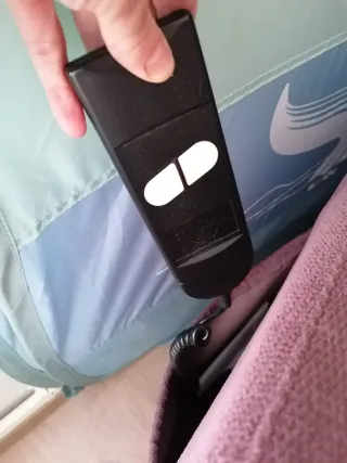 Sillón relax elevador morado