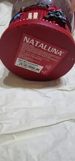 Palla di Natale con Babbo Natale