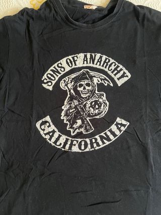 Camiseta Sons of Anarchy Negra