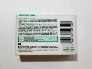 Cinta Limpiadora Maxell 8mm. A Estrenar