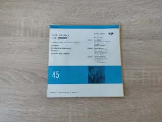 Vinilo Pepe Iglesias El Zorro Vergara