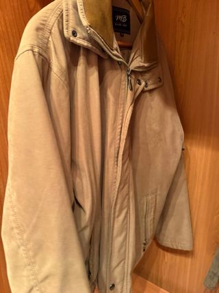 Chaquetones Hombre Beige/Marrón/ mostaza/verde