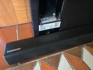 Samsung TV Curva 48 Full HD 3D y barra de sonido