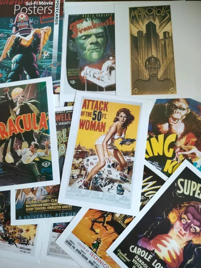 Postales de Películas Sci-Fi