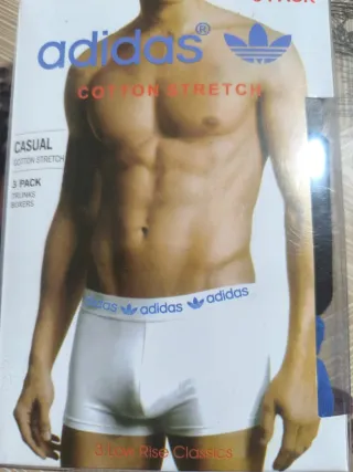 Pack 3 Calzoncillos Adidas