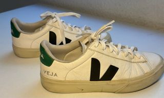Tenis Veja Blancos y Verdes