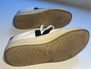 Tenis Veja Blancos y Verdes