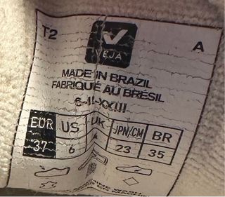 Tenis Veja Blancos y Verdes