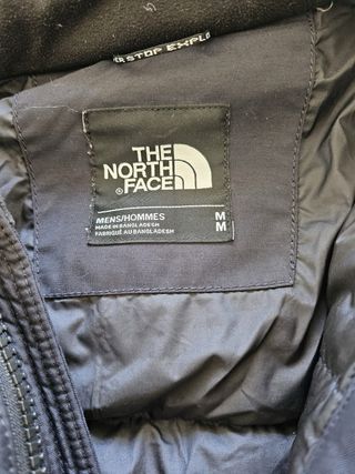 Chaqueta The North Face Negra Larga Hombre