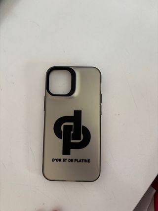 Custodia iPhone 12 Mini D'OR ET DE PLATINE