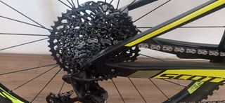 Bicicleta Scott Spark RC Tam M Usada