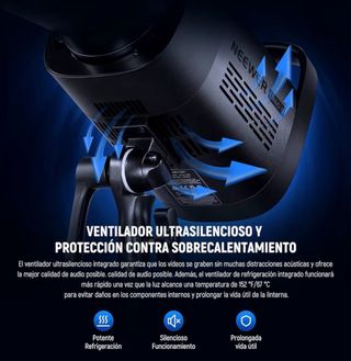 Neewer CB60B 70W Luz Video LED Control App