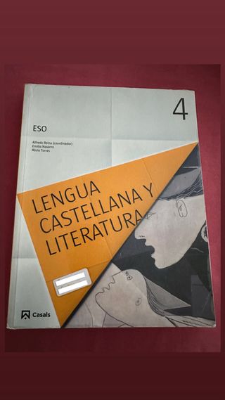libro de texto escolar 4o de la ESO