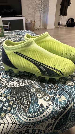 Botas fútbol niño Puma Talla X